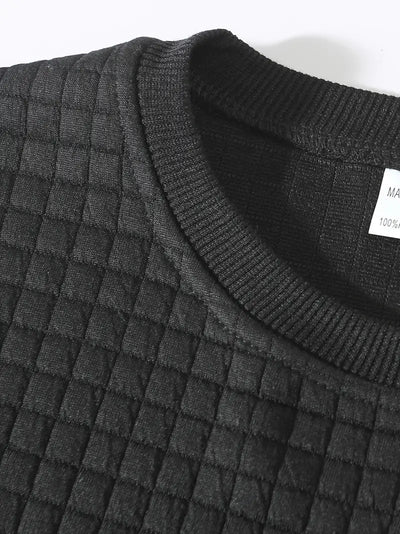 Beckham - Bohemian Kockás Hosszú Ujjú Pulóver