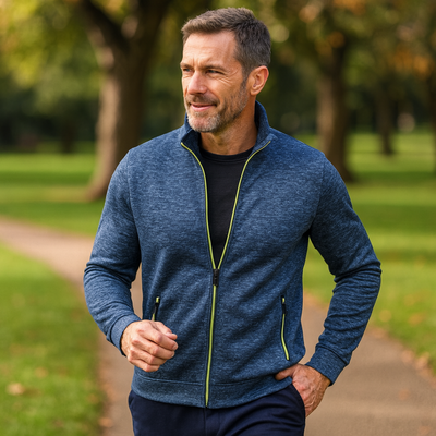 Walerian – Klasszikus dzsörzékabát cipzárral