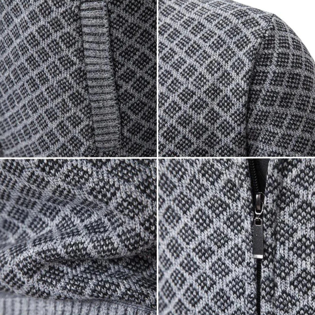 Aleksy - Kasmír Kardigán Kényelmes Stílusban