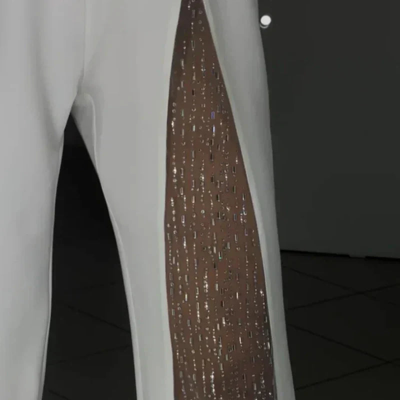 Azlina - Egy Vállú Nadrágos Jumpsuit