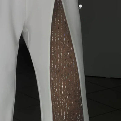 Azlina - Egy Vállú Nadrágos Jumpsuit