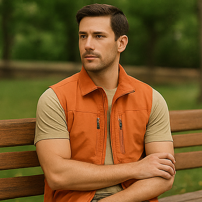 Yaromir – Lélegző cargo mellény sok zsebbel