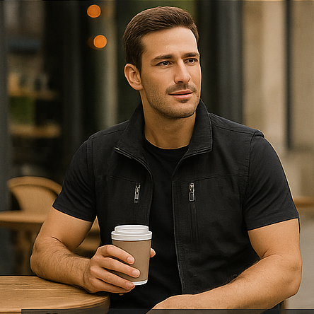 Yaromir – Lélegző cargo mellény sok zsebbel